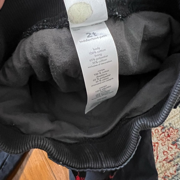 Carter’s fleece toddler boy joggers elastic waistband - Picture 2 of 3